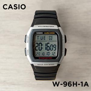 並行輸入品 10年保証 CASIO STANDARD カシオ スタンダード W-96H-1A 腕時計 時計 ブランド メンズ レディース チープカシオ チプカシ デジタル 日付｜timelovers