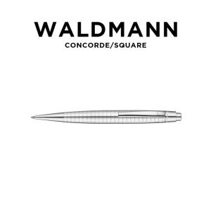 並行輸入品 日本未発売 WALDMANN BALL PEN PRECIEUX CONCORDE SQUARE ヴァルドマン ボールペン コンコルド スクエア 4652 筆記用具 文房具 ブランド