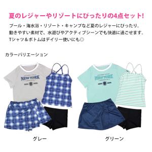 水着 女の子 キッズ ジュニア セパレート水着...の詳細画像1