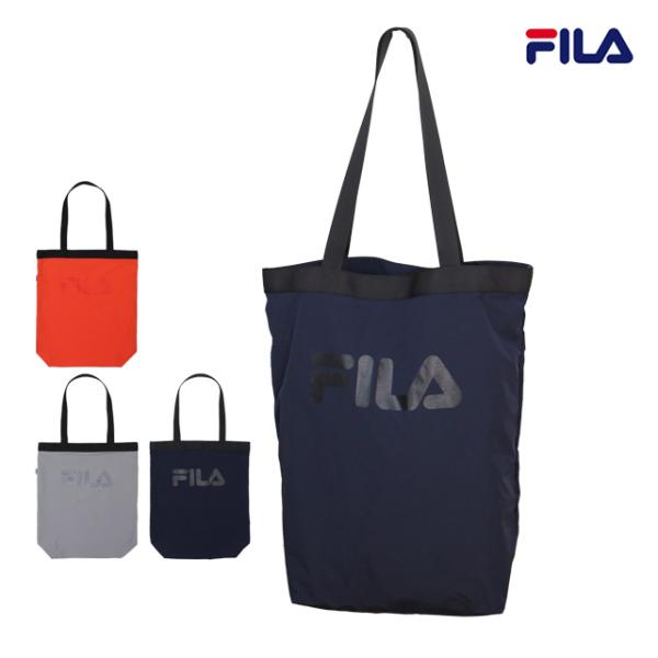 トートバッグ FILA メンズ レディース 男女兼用 学生 通勤 通学 縦型 バッグ 手提げ ユーテ...