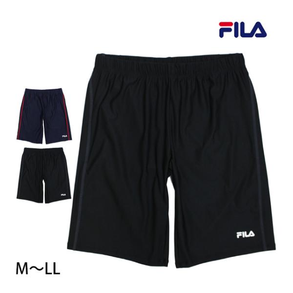 フィットネス水着 メンズ フィラ パンツ ルーズシルエット ストレッチ スイムスパッツ M L LL...