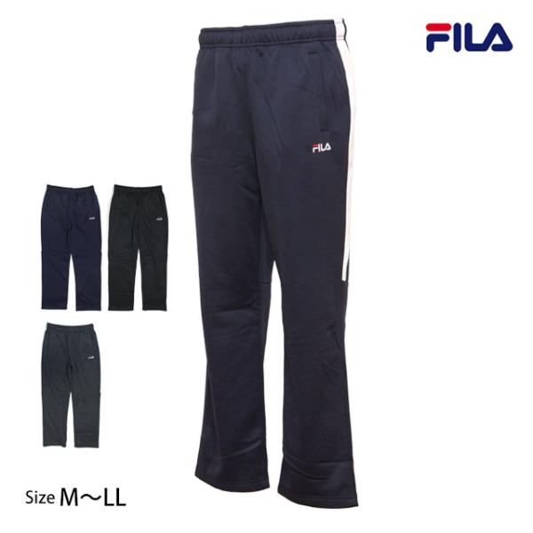 ジャージ パンツ 下 メンズ フィラ FILA 男性 裏起毛 ソフトタッチ　ロングパンツ ジム フィ...