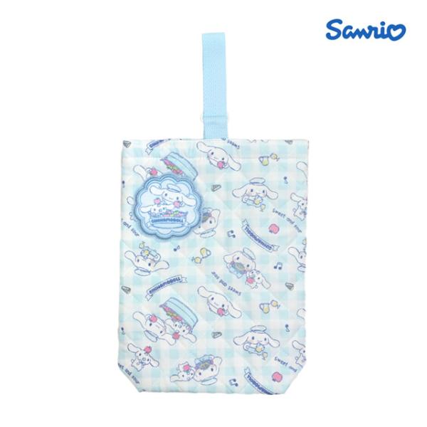 シューズバッグ キッズ シナモロール シューズケース 上靴袋 女の子 靴入れ 入学準備 キルティング...