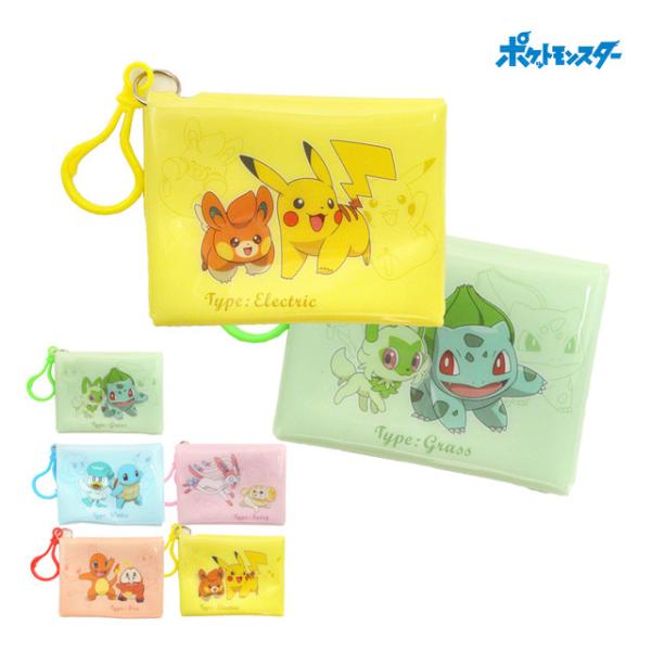 ミニポーチ キッズ 男の子 女の子 小物入れ ポケットモンスター キーケース キーホルダー付き PC...