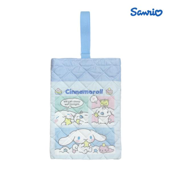 シューズバッグ キッズ シナモロール 女の子 シューズケース 上靴袋 靴入れ 入学準備 キルティング...