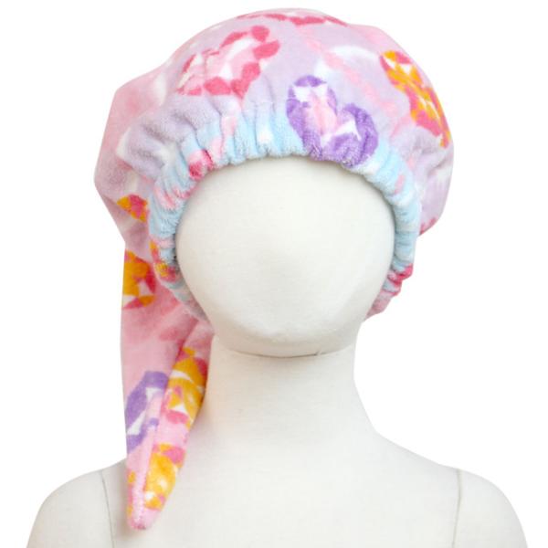 タオル キャップ 子供 キッズ 女の子 ハートプリズム スイミング 水泳 プール キャップ タオル ...