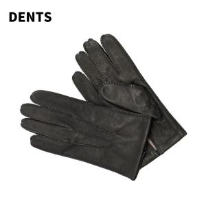 【SALE】DENTS デンツ 5-7016 BLACK RUST 高級手袋 革手袋 防寒対策 男性 メンズ｜timemachine