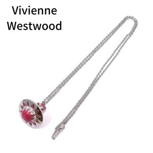 【SALE】Vivienne Westwood ヴィヴィアン ウエストウッド 63020190-W166-CN ARETHA ORB PENDANT ネックレス 女性 レディース｜timemachine
