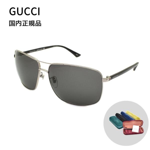 国内正規品 GUCCI グッチ GG0065SK-001 サングラス アジアンフィット 男性 メンズ