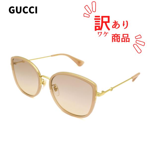【BOX訳ありSALE】国内正規品 GUCCI グッチ GG0606SK-004 サングラス アジア...