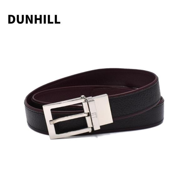 DUNHILL ダンヒル HPR260A42 ベルト BELT 回転式リバーシブル バックル ビジネ...