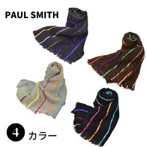 【SALE】PAUL SMITH ポールスミス M2A 668E AS63 BRIGHT STRP スカーフ ストライプ 男性 メンズ｜タイムマシーン