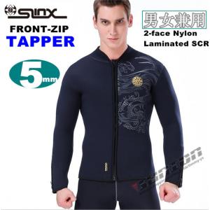 メンズウェットスーツ5mm 2ピースブラックウィンター水着ネオプレン