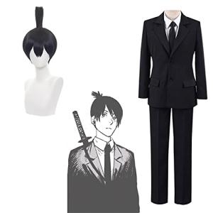 黒崎良品 チェンソーマン コスプレ 衣装 ウィッグ付き 学園祭 文化祭 コスチューム ハロウイン クリスマス