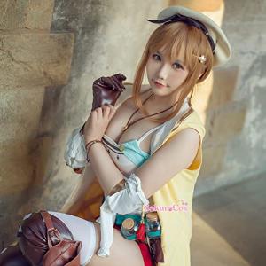 sakuracos 即納品 ライザのアトリエ 〜常暗の女王と秘密の隠れ家〜 ライザリン シュタウト ライザ コスプレ衣装 コスチューム ハロウィン ク