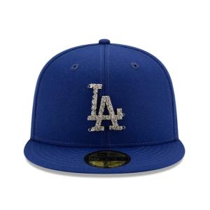 ニューエラ ロサンゼルス ドジャース メルティング メタルロゴ キャップ NEW ERA Los Angeles Dodgers New Era Metal Melt 59FIFTY Fitted Hat Royal メンズ｜tings