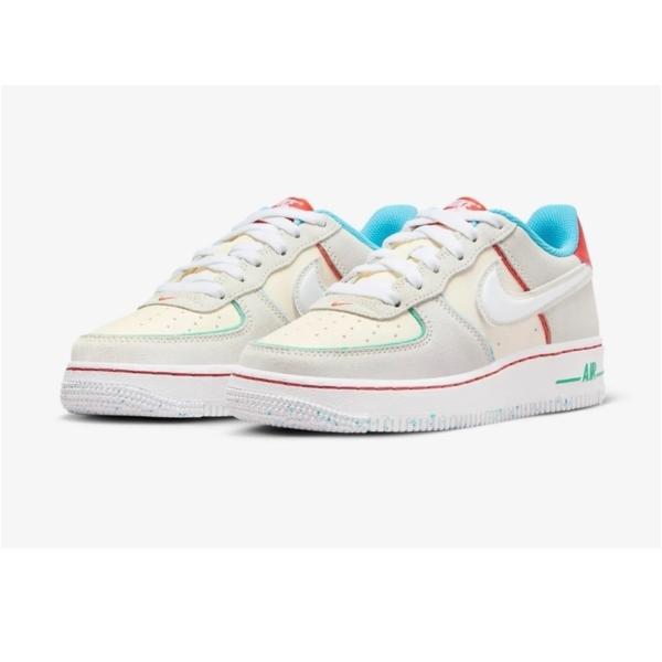 ナイキ エアフォース 1 ホワイト/マルチ NIKE AIR FORCE 1 LV8 FQ8350-...