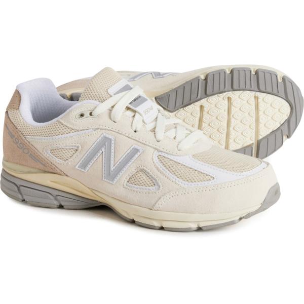 ニューバランス 990v4 ベージュ ワイド ビッグキッズ New Balance Boys 990...