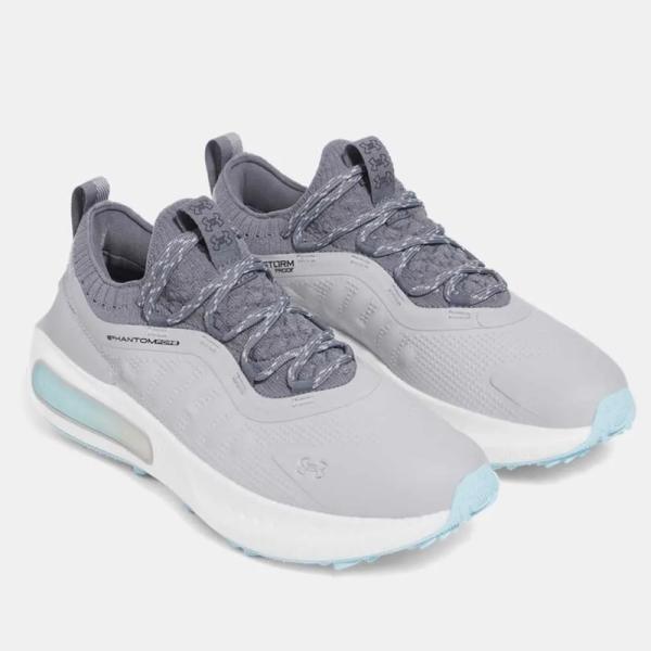 アンダーアーマー ゴルフ ファントム フォアー スパイクレス グレー Under Armour Go...