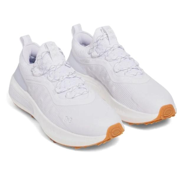 アンダーアーマー ゴルフ ファントム フォアー スパイクレス ホワイト/ガム Under Armou...