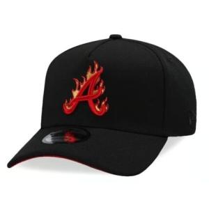 ニューエラ アトランタ ブレーブス フレイム 炎 ロゴ スナップバック New Era Atlant...