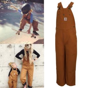 Carhartt（カーハート） オーバーオール キッズ キャンバス ビブ