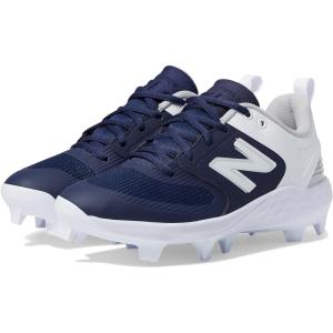 ニューバランス フレッシュフォーマ Velo v3 野球 ネイビー New Balance Fresh Foam Velo v3 Molded Navy/White レディース｜tings