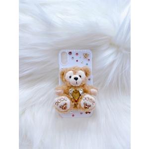 Disney iPhoneケース 全機種対応 SWAROVSKI ダッフィー スワロフスキー