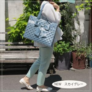 ナラヤ リボンバッグ 四角型Mトートバッグ レ...の詳細画像4