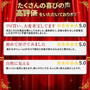 頭頂部 ウィッグ 部分ウィッグ ヘアピース 部...の詳細画像2