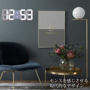 LED デジタル時計 置き時計 壁掛け 掛け時...の詳細画像2