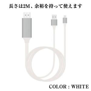 HDMI 変換ケーブル iphone ipad...の詳細画像3