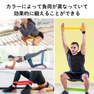 トレーニング チューブ バンド エクササイズ ...の詳細画像2