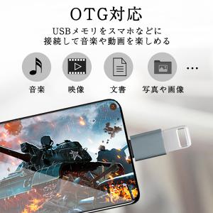 タイプC 変換アダプタ USB タイプA Ty...の詳細画像5