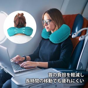 ネックピロー ポンプ式 枕 エア枕 U字 旅行...の詳細画像2