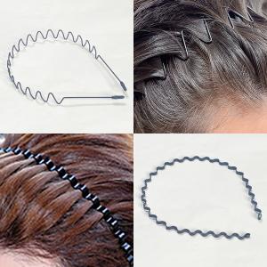 カチューシャ 波型 2個セット ヘアバンド メ...の詳細画像2