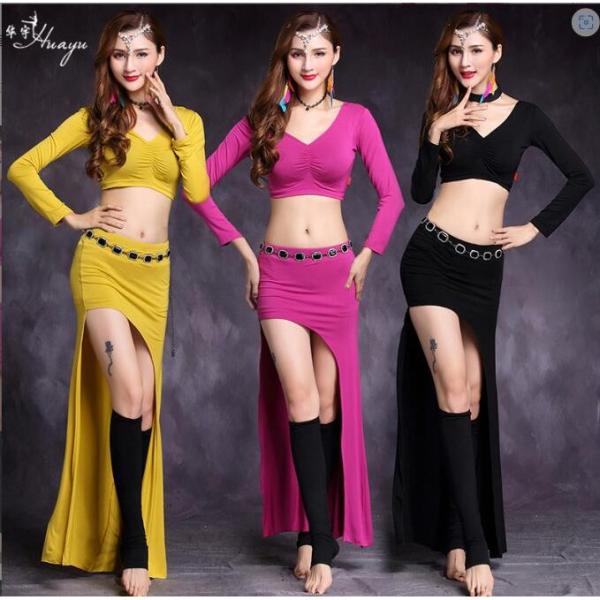 社交ダンス ベリーダンス ラテンダンス へそ出しドレス レッスン着 ヨガウェア ダンスウエア キャバ...