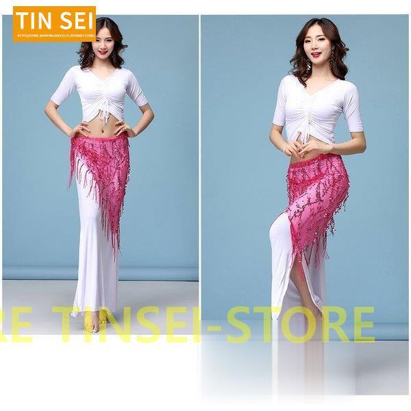 社交ダンス ベリーダンス ラテンダンス へそ出し レッスン着 ヨガウェア ダンスウエア キャバドレス...