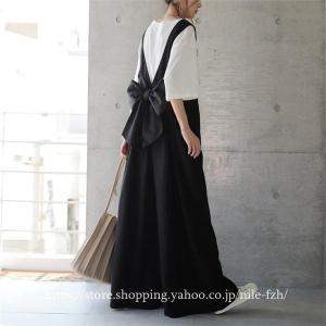 サロペット パンツ レディース オールインワン...の詳細画像1