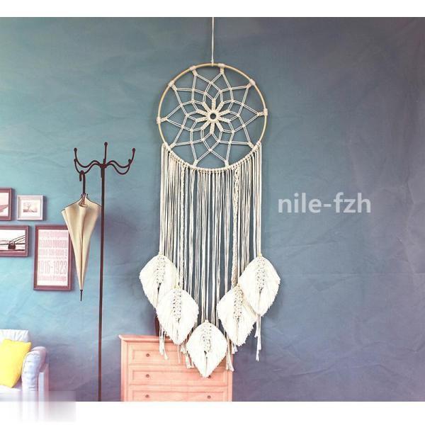 ドリームキャッチャー 捕夢網 壁掛け 壁飾り 北欧 部屋の模様替え 民宿 部屋飾り 寝室 リビング ...