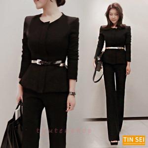 白パンツスーツの商品一覧 通販 Yahoo ショッピング