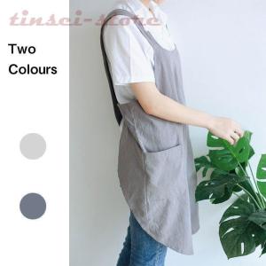 エプロン おしゃれ 可愛いエプロン 動きやすい 男女兼用 おしりが隠れる 仕事用 家庭用 Tin3 Nwq11 Tinseiヤフー店 通販 Yahoo ショッピング