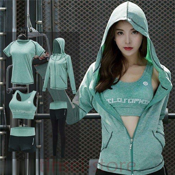 トレーニングウエア レディース スポーツウェア ウォーキング 夏 セットアップ 部屋着 吸汗 ランニ...