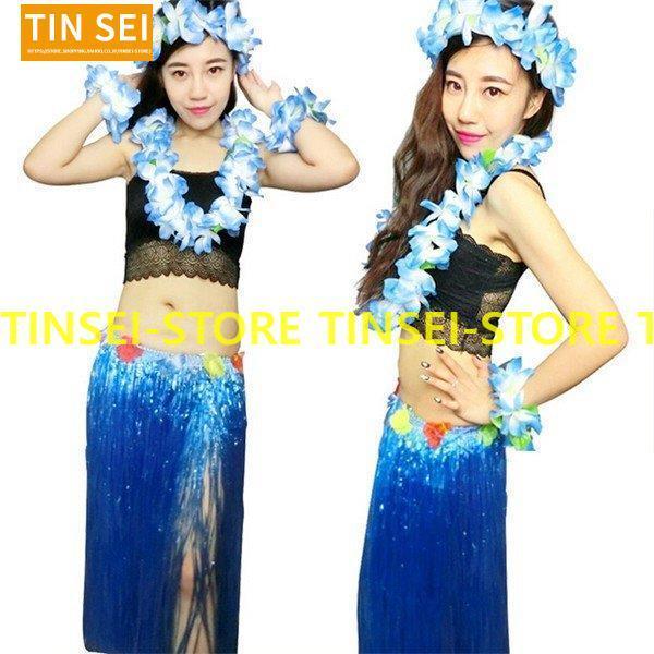 余興用仮装 フラダンス ハワイアンダンス衣装 団体服ステージ 大人用 レイディーズ メンズ 花型