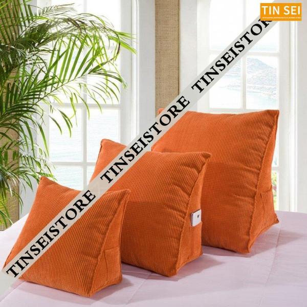 背もたれ クッション ベッド 三角クッション おしゃれ テレビ枕 うつぶせ寝クッション 椅子用 三角...