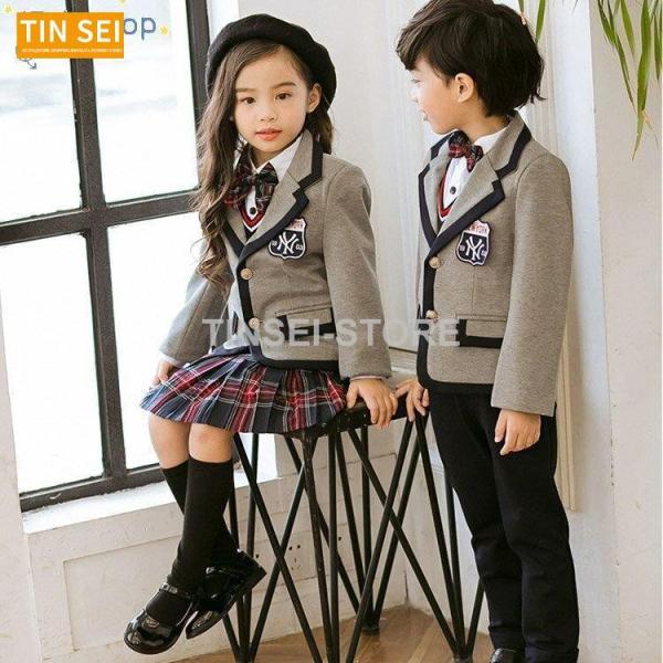 【ベスト無し】子供服 卒業式 フォーマル スーツ 男の子 女の子 スーツ 卒業式 入学式 小学生 ス...