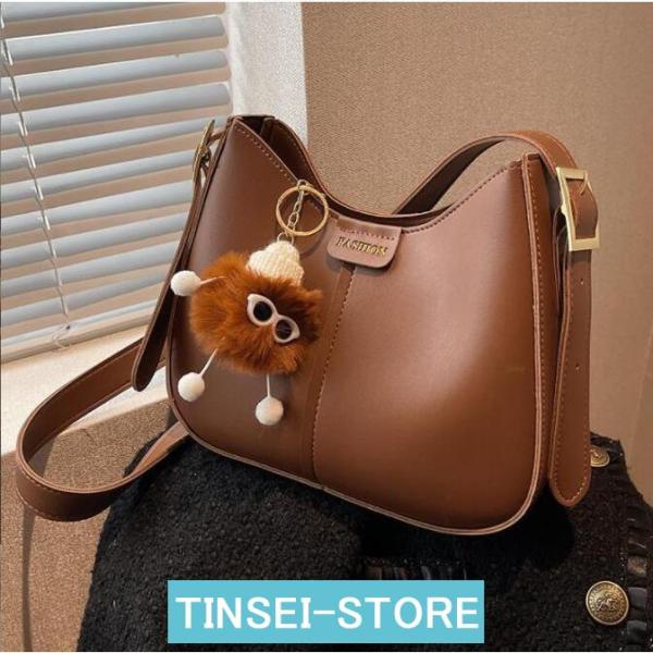 ショルダーバッグ レディース 斜めがけ 大人 肩掛け リボン 手持ち バッグ 合皮 韓国風 鞄 通勤...