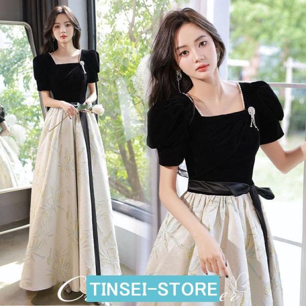 ドレス 大人 ピアノ 発表会 ドレス 高校生 パーティードレス 中学生 結婚式ドレス 演奏会ドレス ...