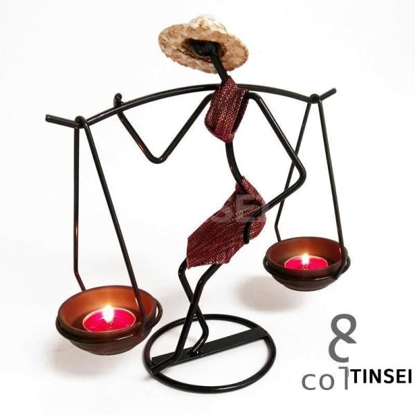 キャンドルスタンド キャンドルホルダー インテリア雑貨 置物 燭台 蝋燭立て ろうそく立て 蝋燭台 ...