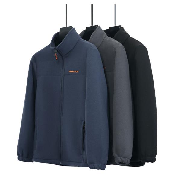 ボア フリース  メンズ 冬服 裏ボア 裏起毛 アウター 秋冬 冬服 防寒着 厚手 ボア